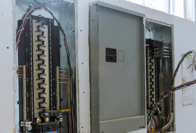 Electrical panel upgrade and replacement options for modern home systems.
